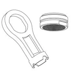 Aireador + Llave Estilo Premium Colección RECAMBIOS 00030004 – GRB Mixers