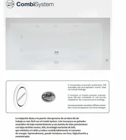 Bañera Exterior Acrílica Con Estructura Ø 150 Cm – Abot – Baños10