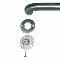Barra De Apoyo ángulo Horizontal Inox Blanco – PrestoEquip – 68155