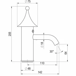 Chip Grifo Monomando Lavabo Combinación Azules – 88250002 – Galindo – LuxCover