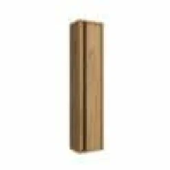 Columna Auxiliar Pilar 1 Puerta Con Cierre Amortiguado, Reversible Y Baldas De Madera. Tirador Incluido – Attila – Salgar