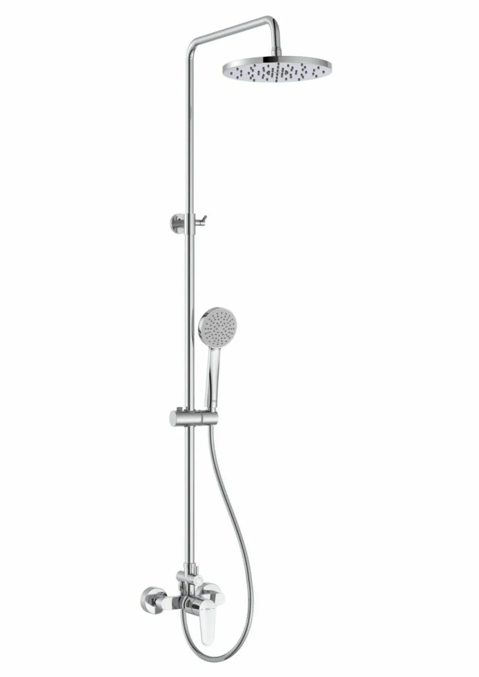 Columna De Ducha Monomando Mezcladora Con Altura Regulable A5A9A4FC00 M-PLUS Cromo – Victoria – Roca