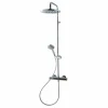 Columna De Ducha Termostática 250mm Abs, Flexo Pvc Y Maneral – Aroha – Galindo – 46049300
