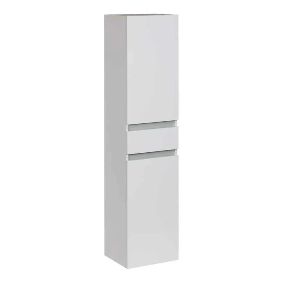 Columna MATTY Blanco 2 Puertas Y 1 Cajón 35×154 Cm – TAROB030B – Gamma