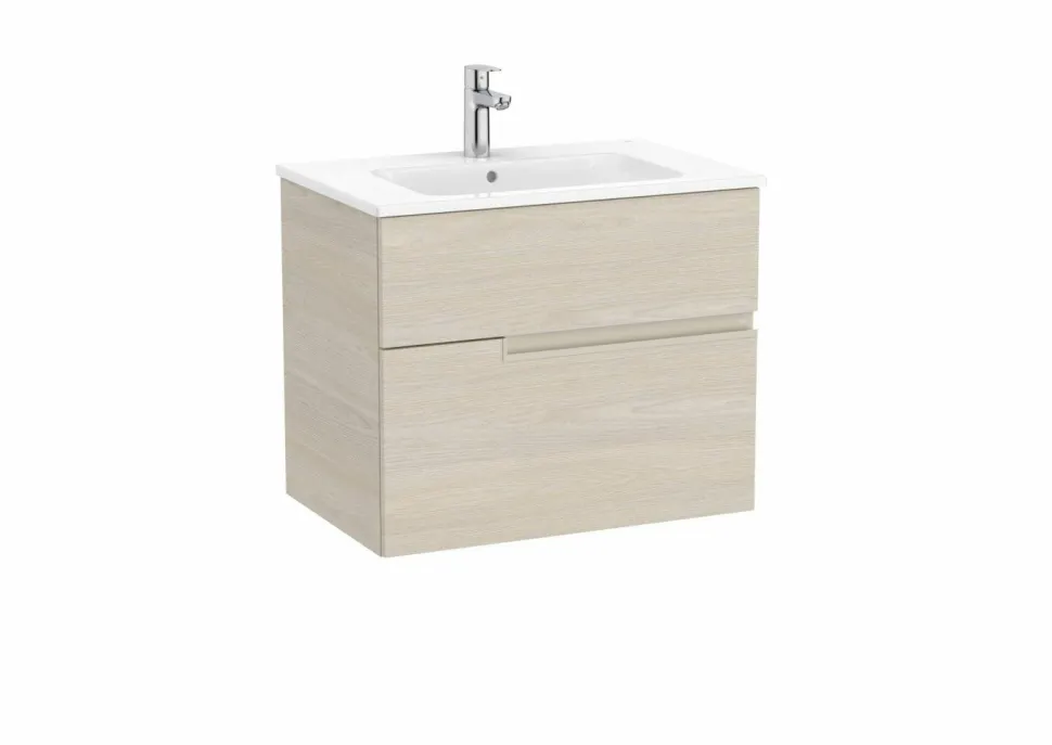 Conjunto De Mueble Base Con Dos Cajones Y Lavabo De Porcelana – Victoria-N – Roca
