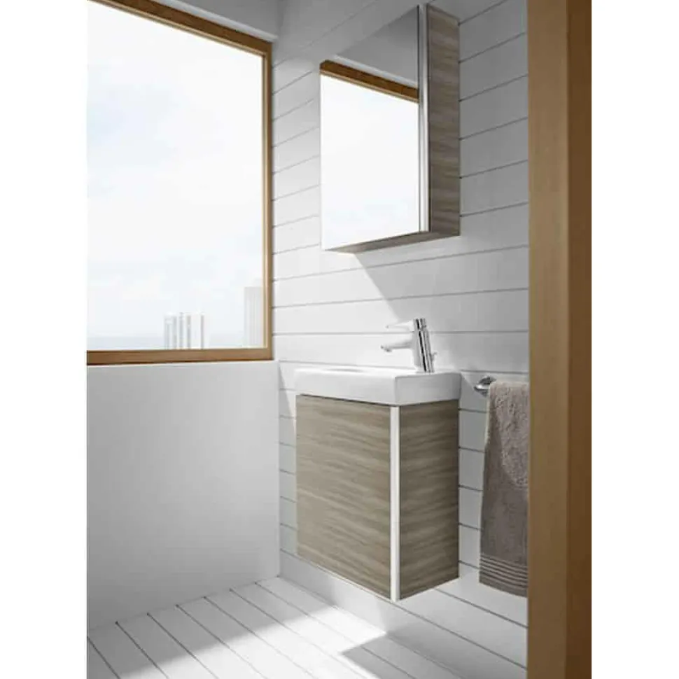 Conjunto De Mueble + Lavabo + Espejo Camerino – Mini – Roca