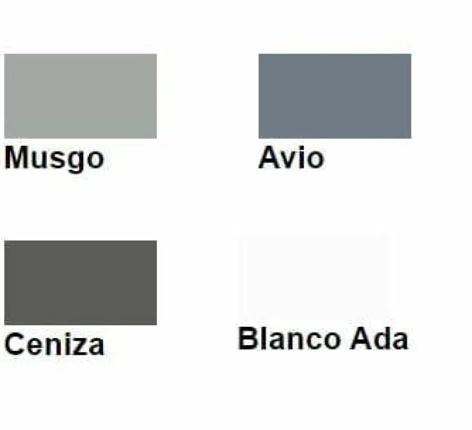 Conjunto Mueble De Baño Suspendido 2 Cajones Con Lavabo Ceramico Ada/flat – Arco – Visobath