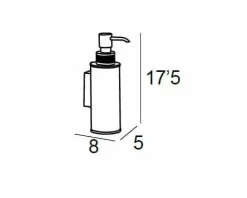 Dosificador Pared – Oro Modelo Carmen – 6647001 – Manillons Torrent