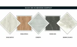 Encimera De Dos Senos Integrados – Compakt – Salgar