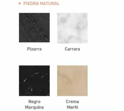 Encimera De Piedra Grosor 2 Cm 1 ó 2 Senos Urano – Aquore