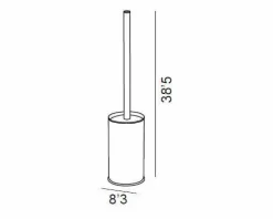 Escobillero Pie – Cromo Modelo Combis – 1414002 – Manillons Torrent