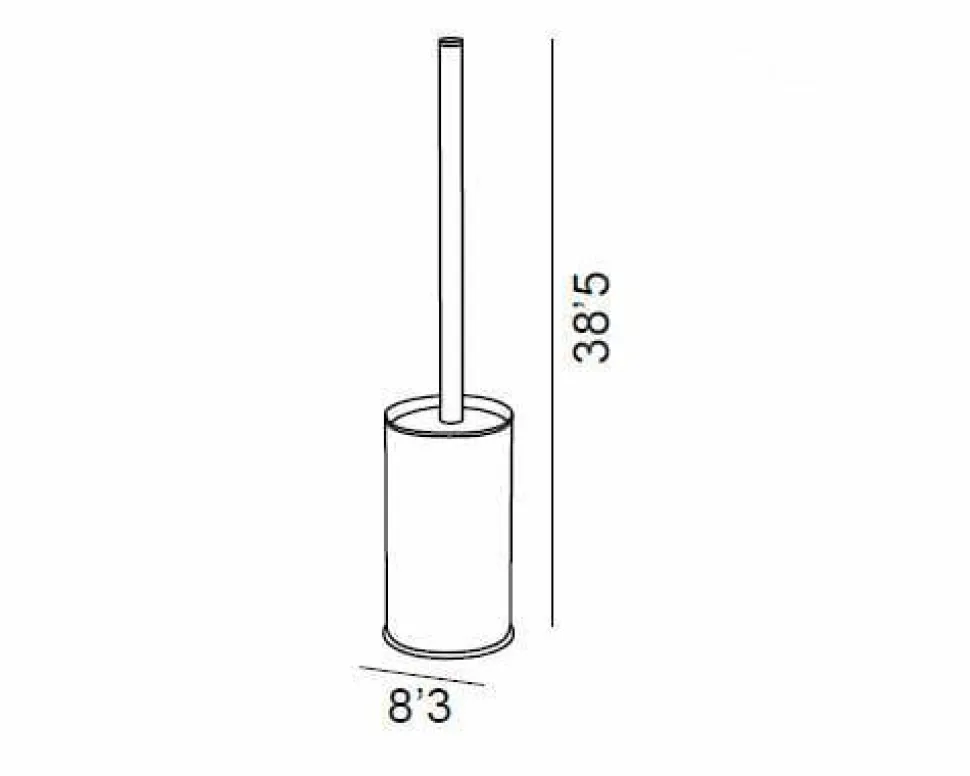 Escobillero Pie – Cromo Modelo Combis – 1414002 – Manillons Torrent