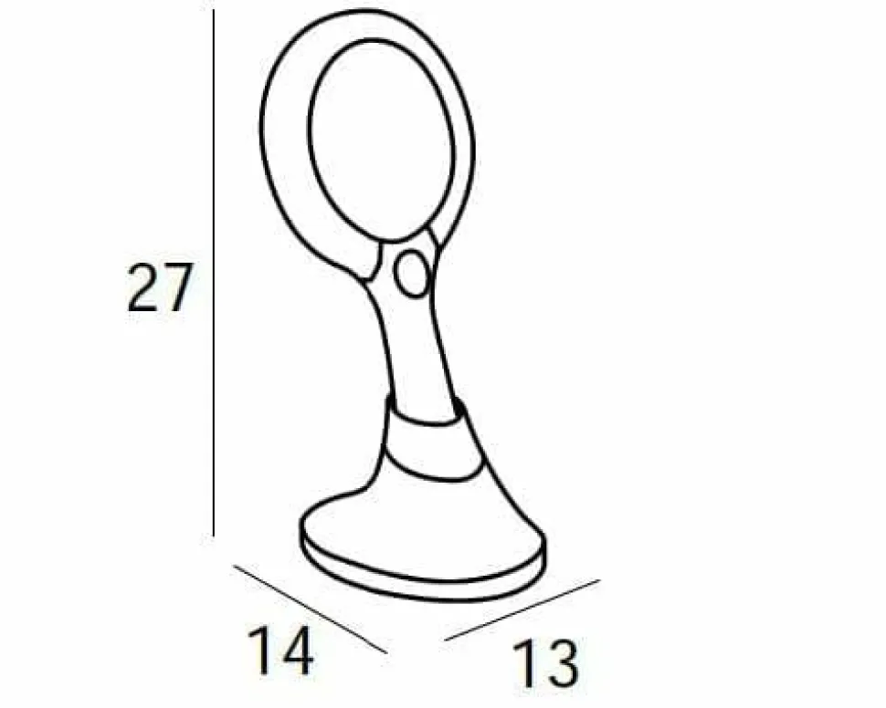 Espejo De Mano Aumento X5 – Blanco Modelo Combis – 1750074 – Manillons Torrent