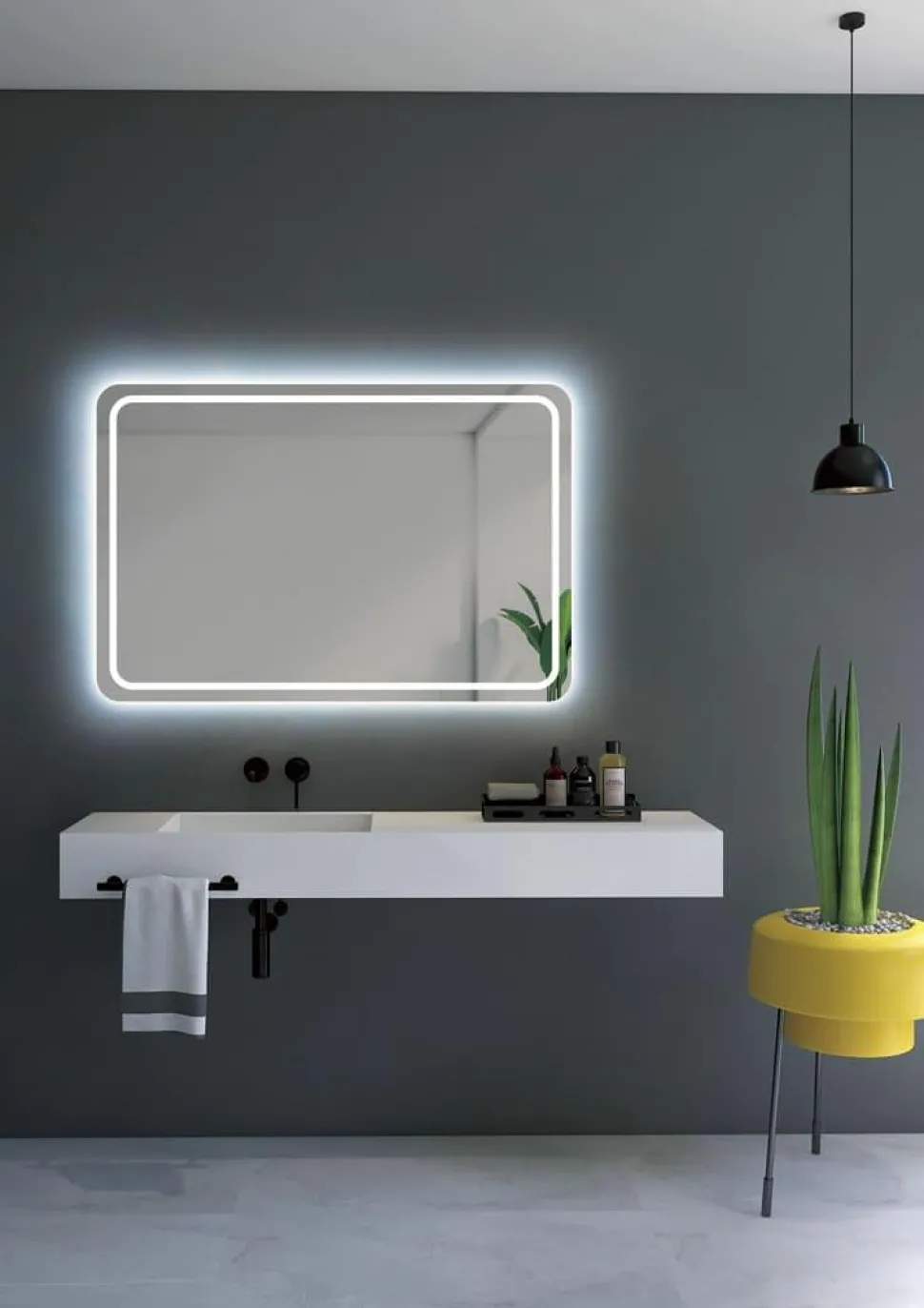 Espejo Grecia 90×80 Cm – Ledimex – GREC013/90