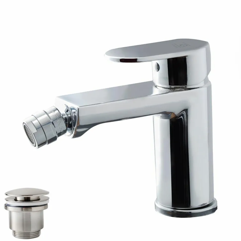 Grifería De Bidet Con Desagüe Semiautomático – Nine – Galindo – 4626000