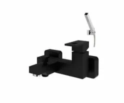 Grifo De Baño-ducha Negro Con Accesorios De Ducha – Nitro – 5241016 – Galindo