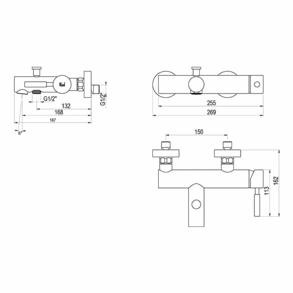 Grifo De Baño-ducha – Theo City – 8641500 – Galindo