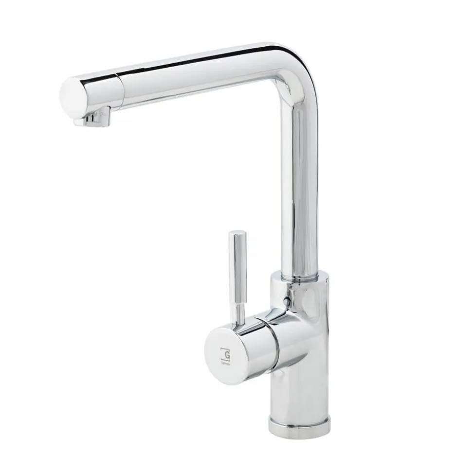 Grifo De Cocina Caño Alto Recto Theo Cromo – 8648800 – Galindo