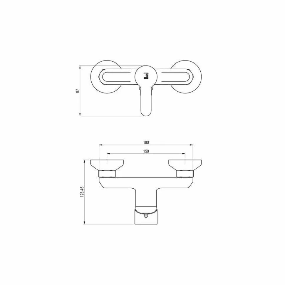 Grifo De Ducha Con Accesorios De Ducha – Zip Plus – 2153000 – Galindo