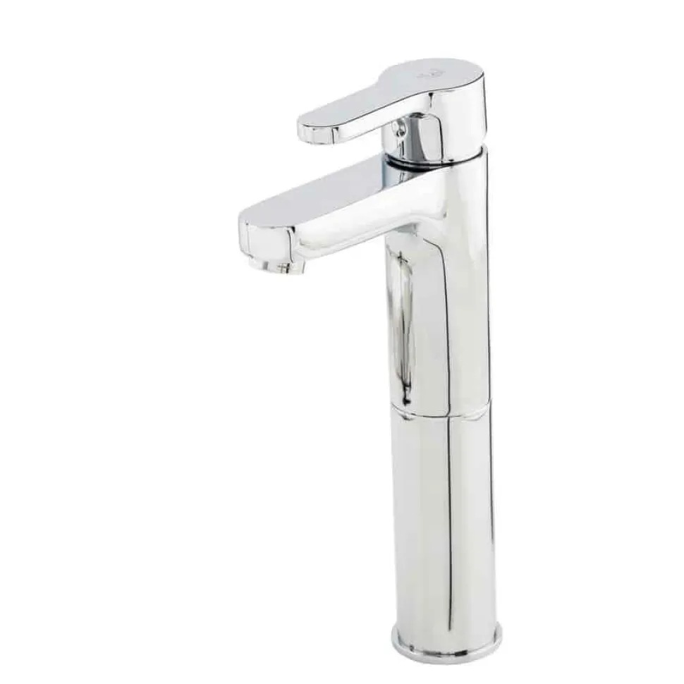 Grifo De Lavabo Alto Cromo – Zip Plus – 2155500 – Galindo