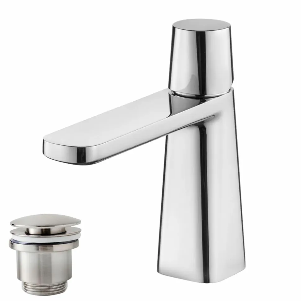 Grifo De Lavabo Esla Con Desagüe Semiautomático – 7924000 – Galindo