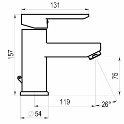 Grifo De Lavabo – Karim Due – 88945000 – Galindo