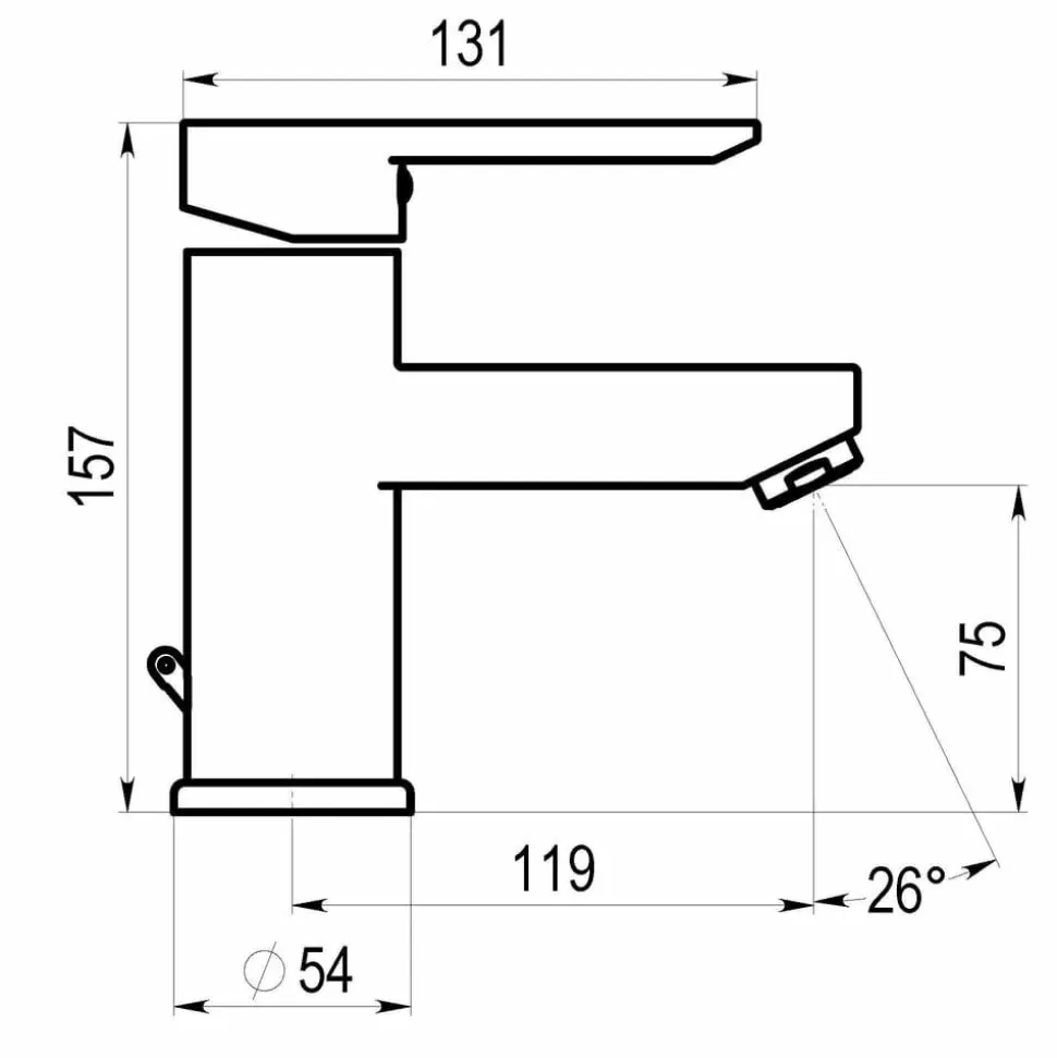 Grifo Lavabo Karim Due Luxcover Dálmata – PEM88945000 – Galindo