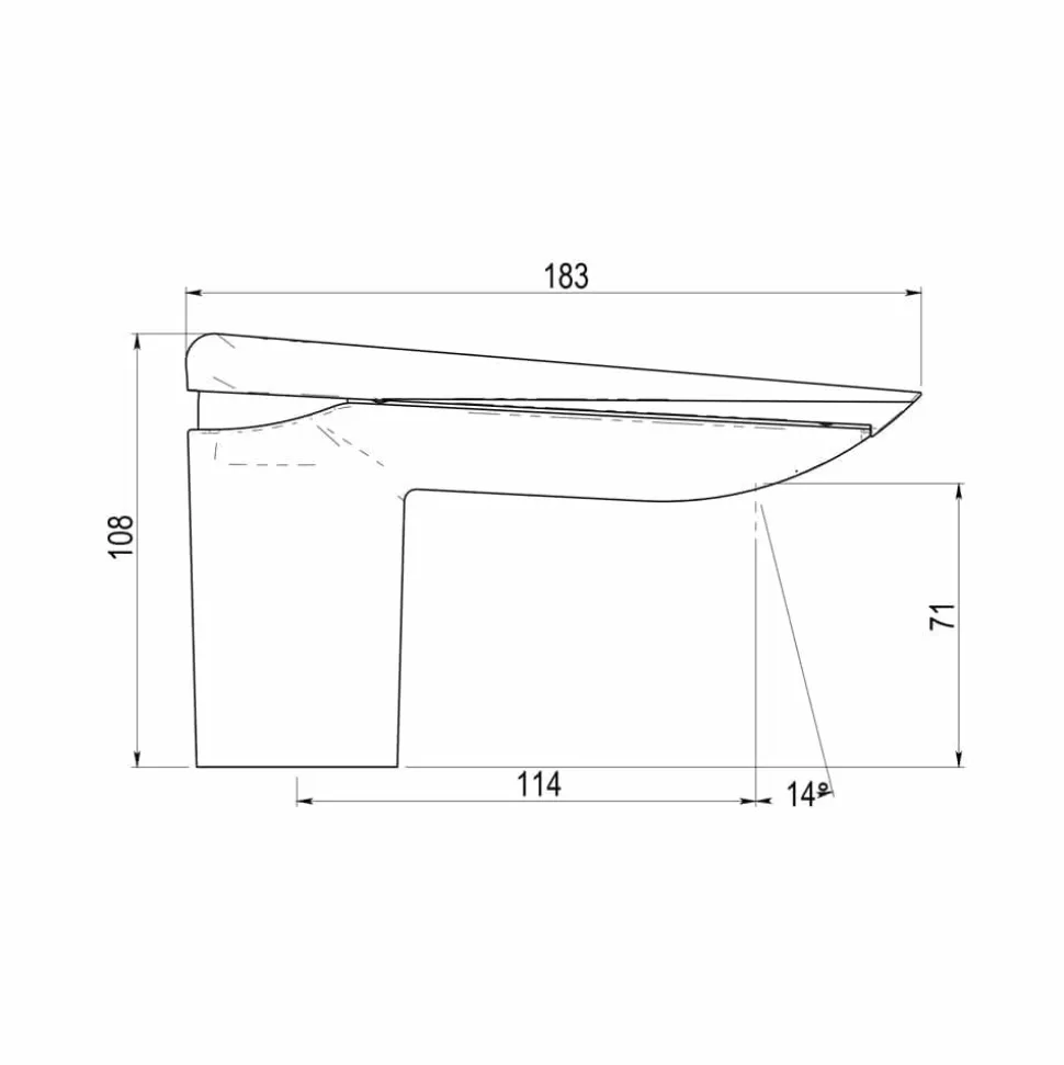 Grifo Lavabo Monomando Mármol Negro – Seven – Galindo – 90045026