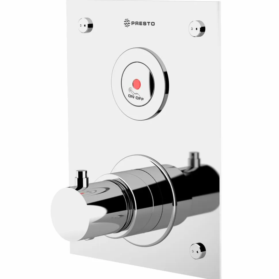Grifo Temporizado Ducha Mezclador Touch Accionamiento Mediante Sensor Táctil. PRESTO Domo Touch DT – 79451 – Presto Iberica