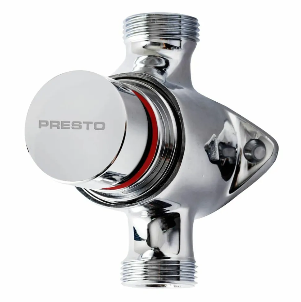 Grifo Temporizado Ducha Vista Un Agua Accionamiento Mediante Pulsador. PRESTO XT 65 – LEG65020 – Presto Iberica
