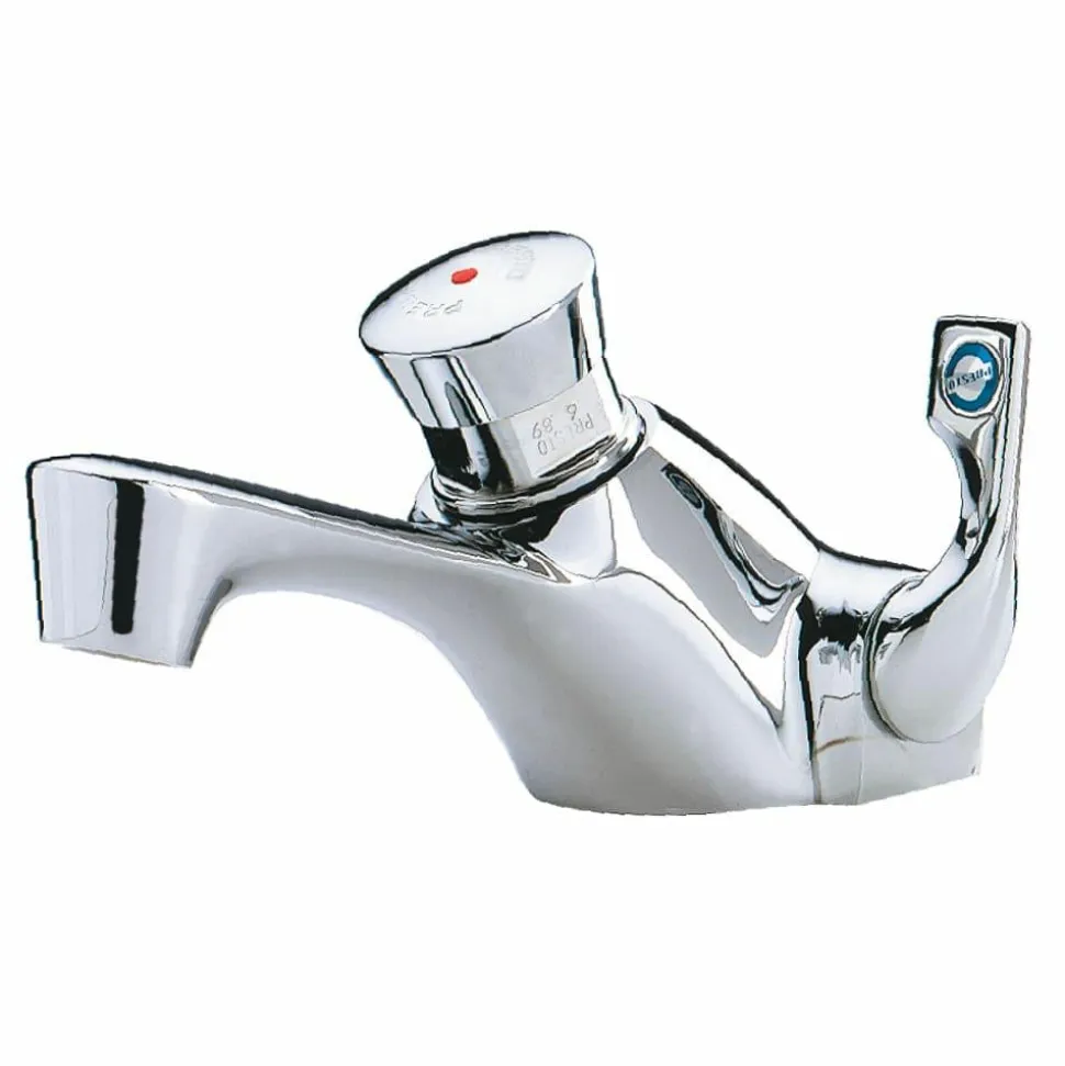 Grifo Temporizado Lavabo Mezclador Repisa Accionamiento Mediante Pulsador. PRESTO 3000 – 28032 – Presto Iberica