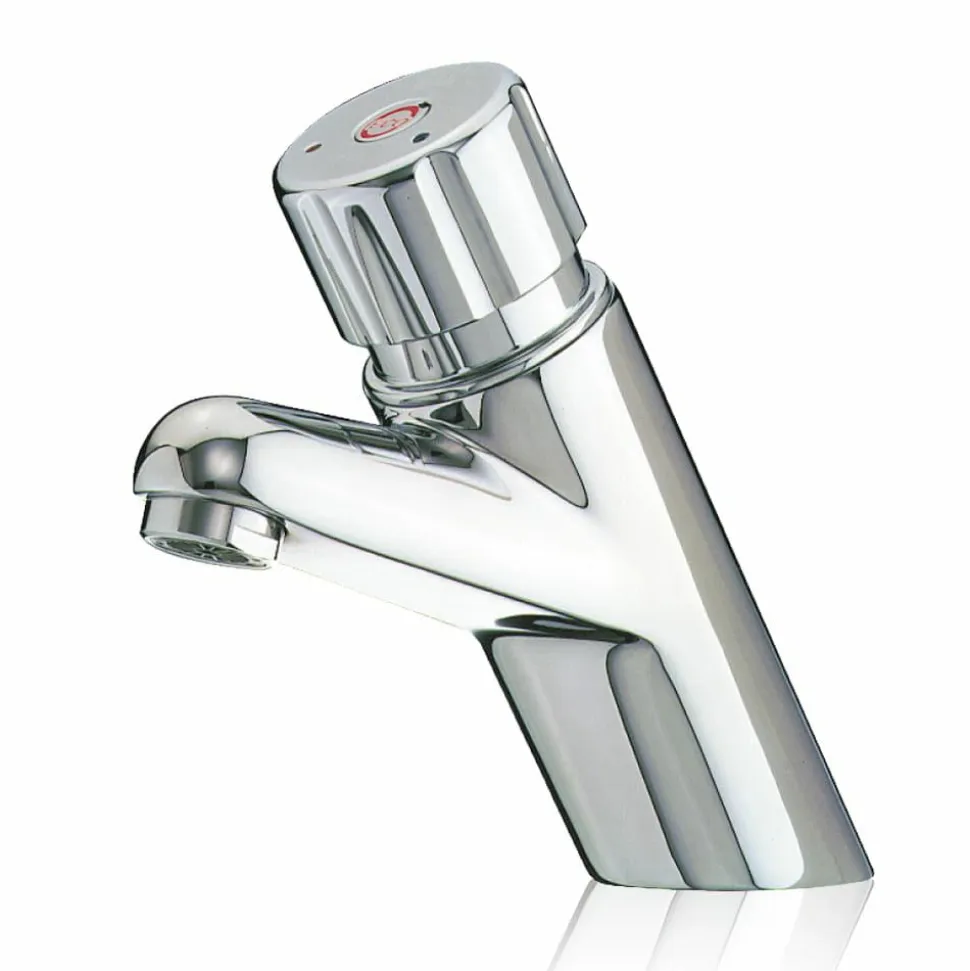 Grifo Temporizado Lavabo Mezclador Repisa Accionamiento Mediante Pulsador. PRESTO 4000 SBC Eco – 10611 – Presto Iberica