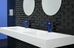 Grifo Temporizado Lavabo Mezclador Repisa Accionamiento Mediante Pulsador. PRESTO XT LM – P2226035 – Presto Iberica