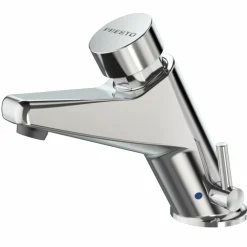 Grifo Temporizado Lavabo Mezclador Repisa Accionamiento Mediante Pulsador. PRESTO 105 LM – 20921 – Presto Iberica