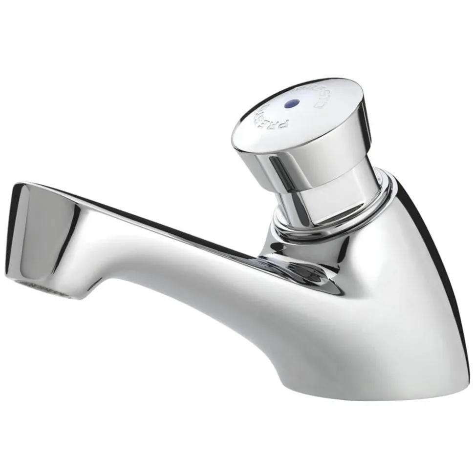 Grifo Temporizado Lavabo Un Agua Repisa Accionamiento Mediante Pulsador. PRESTO 605 – 34613 – Presto Iberica