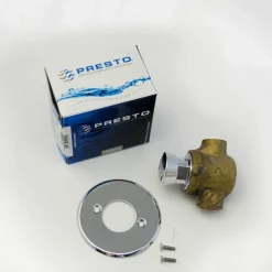 Grifo Temporizado Urinario Empotrado Accionamiento Mediante Pulsador. PRESTO 27 Embellecedor Embutido – 95636 – Presto Iberica