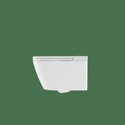 Inodoro Suspendido Con Función De Lavado Agua Fria Y Caliente Smart Toilet Con Display Blanco – Rada – Mizubath – HNMRADA0010012
