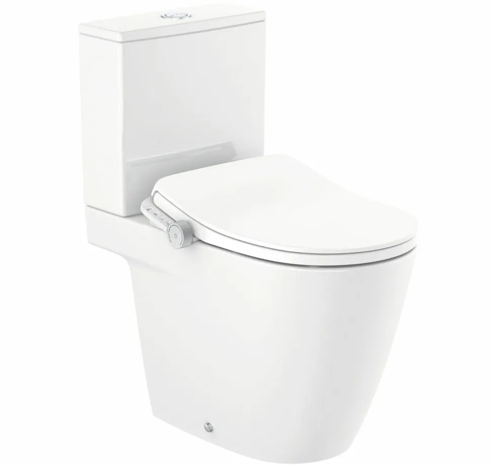 In-Wash® Smart Toilet Adosado A Pared Rimless Con Salida Dual – Ona – Roca – A803151S01
