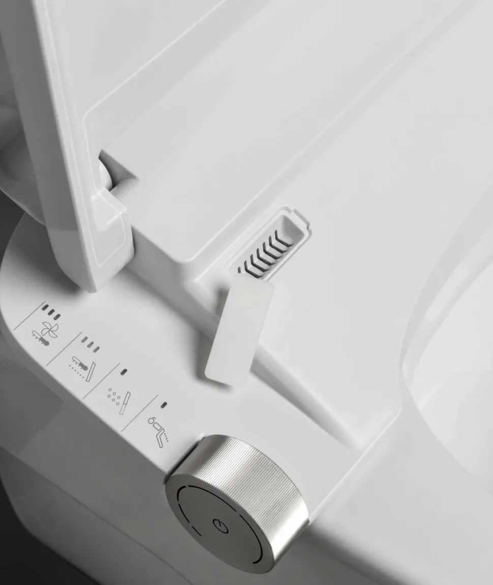 In-Wash® Smart Toilet Adosado A Pared Rimless Con Salida Dual – Ona – Roca – A803151S01