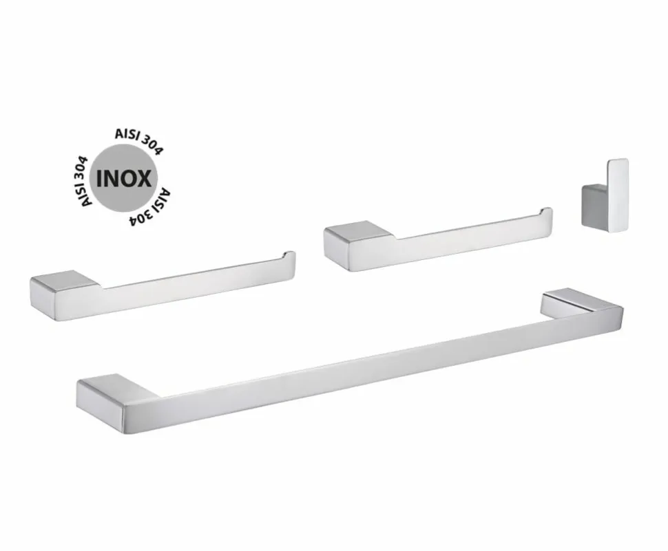 Juego De Accesorios Baño Hera 4 Piezas – 31HERPAC01 – AQG