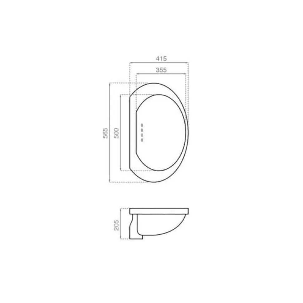Lavabo De Bajoencastre – 4073 – Titanic 1st Class – Bathco