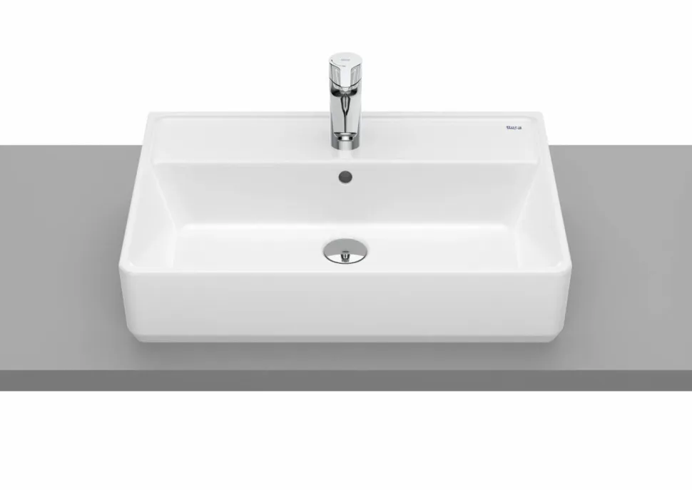 Lavabo De Sobre Encimera Con Orificio Para Grifería Square – The Gap – A3270MN000