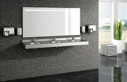 Lavabo Múltiple Prestosan Inox 2 Senos Mate – PrestoEquip – 88861