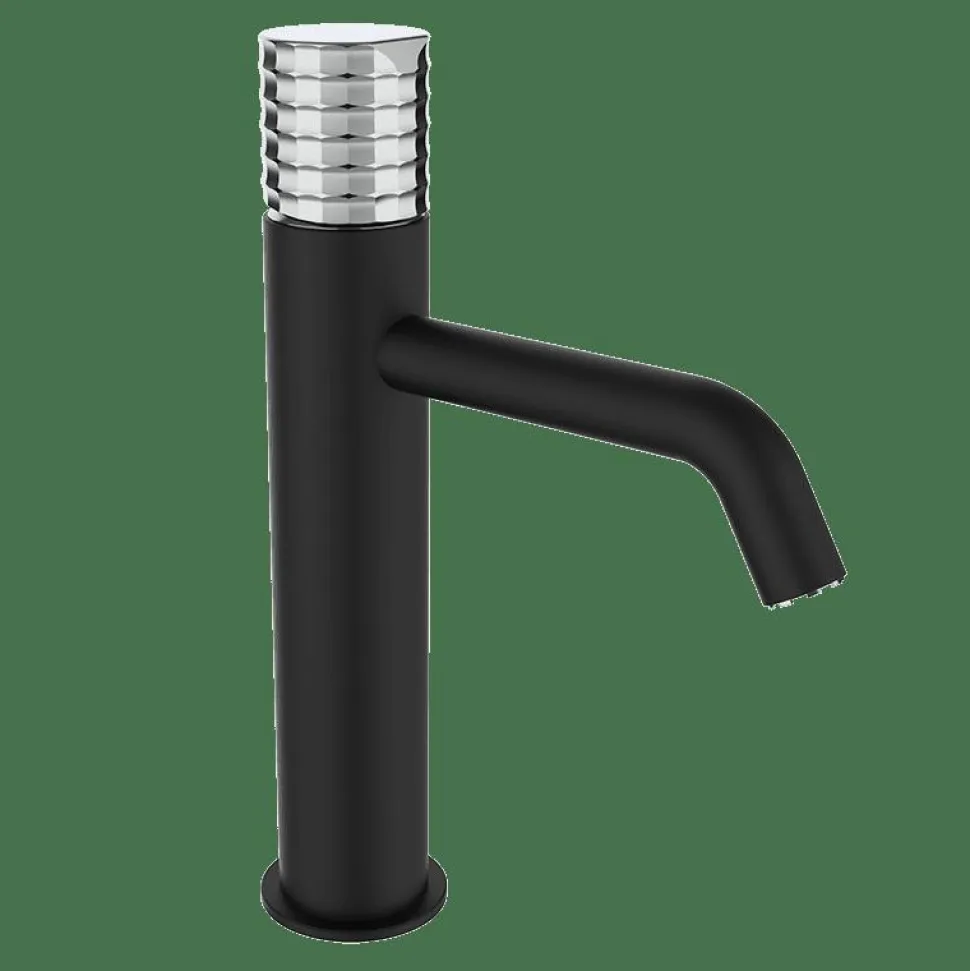 Lavabo Monomando XL Negro Estilo Premium Colección AURA 75540752 – GRB Mixers