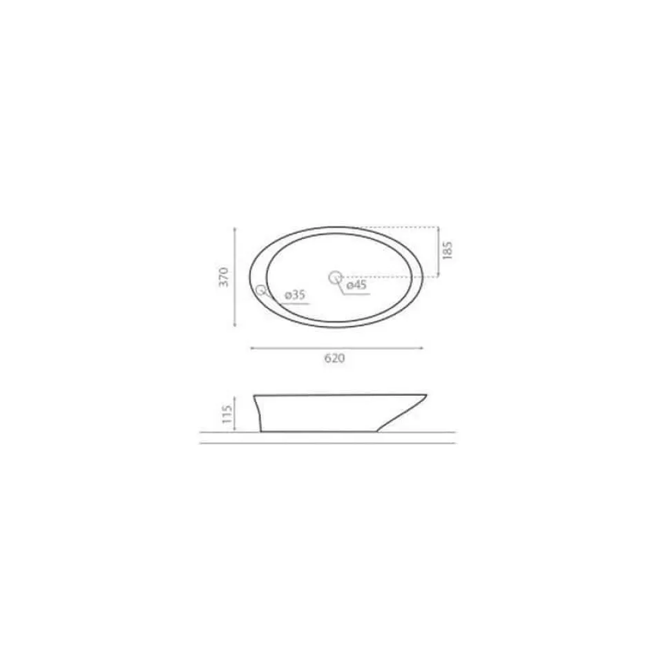Lavabo Sobre Encimera – 4020 – Pure – Bathco