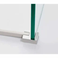 Mampara Angular 1 Puerta Corredera Con Decorado Frost Plus – Basic – GME