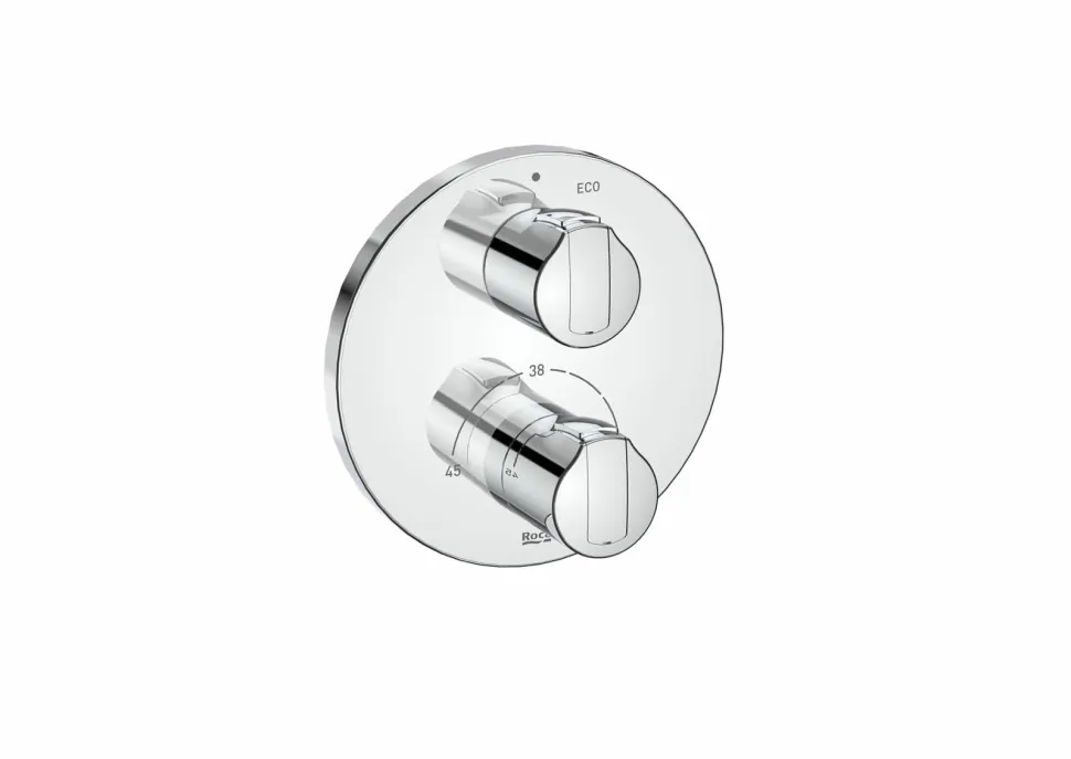 Mezclador Termostático Empotrable Para Baño – T-1000 – Roca – A5A2E09C00
