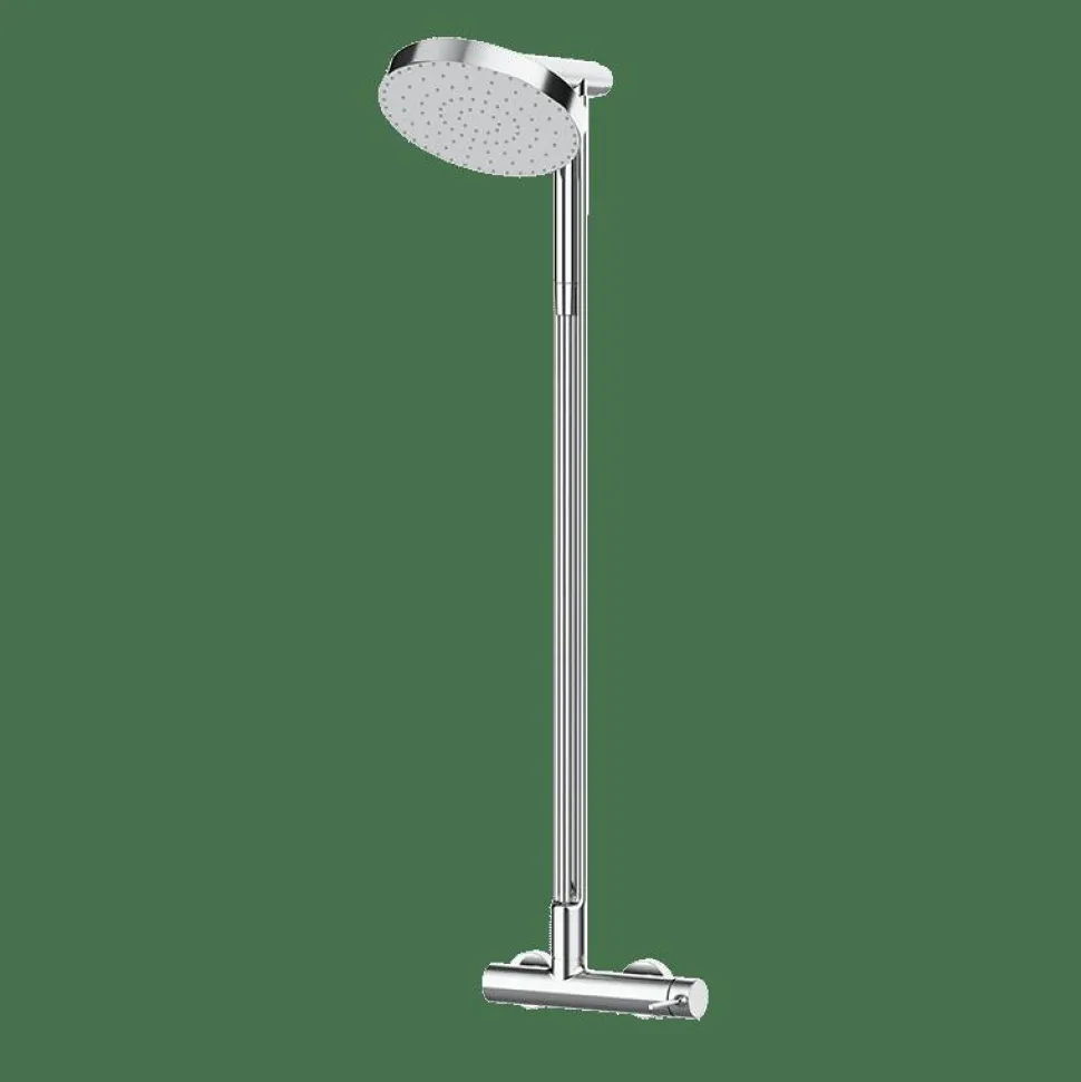 Monomando De Ducha Con Columna Gyro Cromo Estilo Hidro Colección TIME 47699470 – GRB Mixers