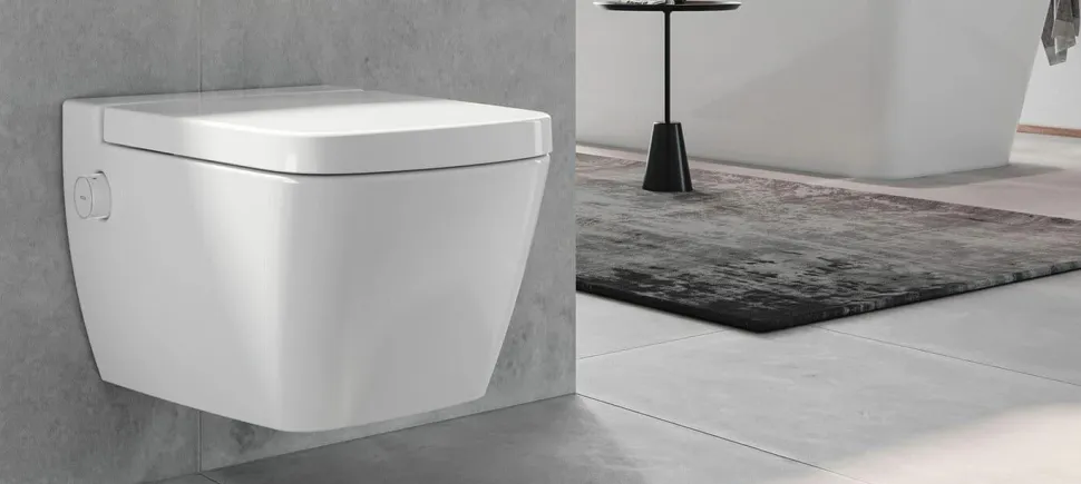 Pack Inodoro Suspendido Con Función De Lavado Agua Fría + Bastidor De 8 Cm (sin Conexión Eléctrica) – TeceOne – Tece