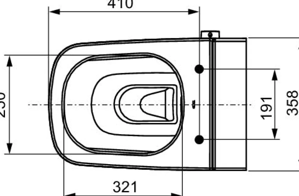 Pack Inodoro Suspendido Con Función De Lavado Agua Fría + Bastidor De 8 Cm (sin Conexión Eléctrica) – TeceOne – Tece